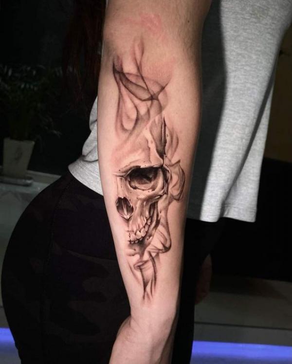 tattoo designs of skull - Clip Art Library
