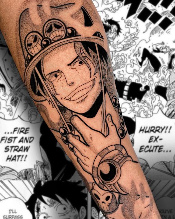 portgas d ace tattoo