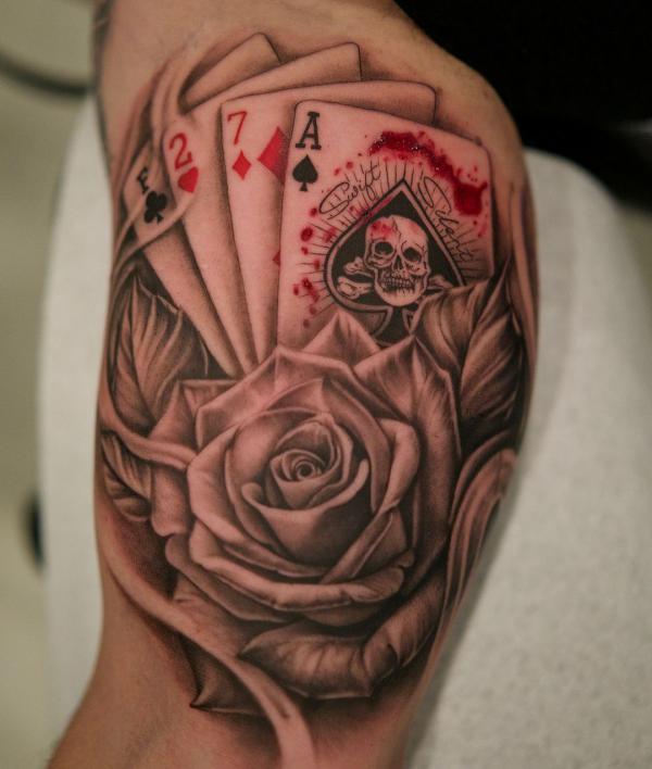 45 Stunning Playing Cards Tattoo Ideas | Art and Design